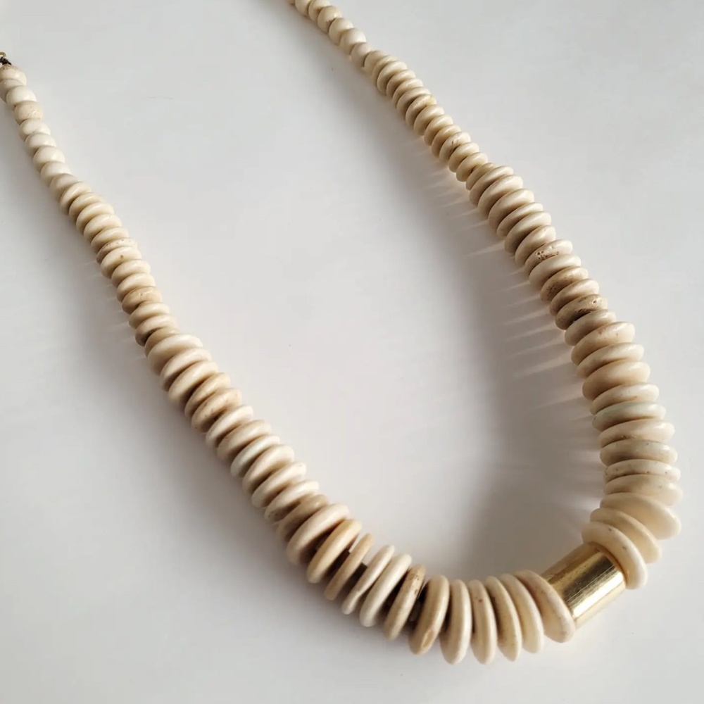 Beaded Bone Necklace